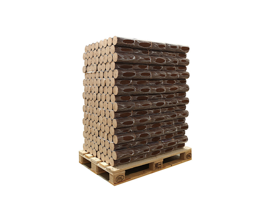 Briquettes de hêtre sur palette / Pollmeier Premium – 960 kg