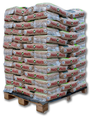 Demi palette de Granulés de bois PAULS Pellets 35 sacs - 525kg