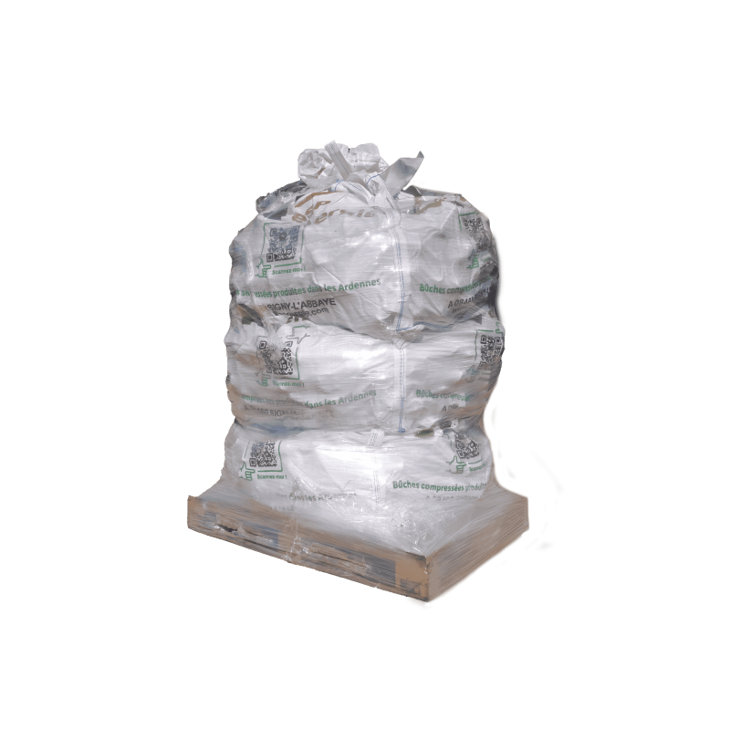 Bûches densifiées vrac - Big Bag 200kg