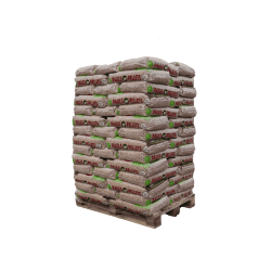 Demi palette de Granulés de bois PAULS Pellets 35 sacs - 525kg