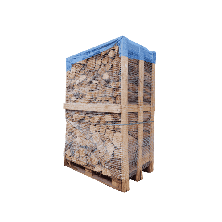 Palette de 2st de bois de chauffage sec séchoirs G1H1 - prêt à l'emploi - mélange feuillus